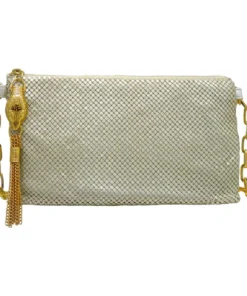 Whiting And Davis Snakehead Mesh Belt Bag Bags