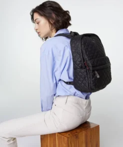 MZ Wallace Small City Backpack Black Bags