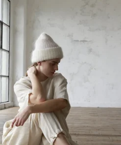 PCNQ Juri Reversible Fuzzy Knit Hat