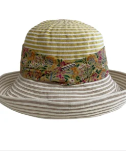 Hats And Dreams Colorblock Stripes Liberty Floppy Sun Hat