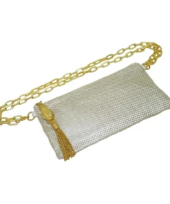 Whiting And Davis Snakehead Mesh Belt Bag Bags