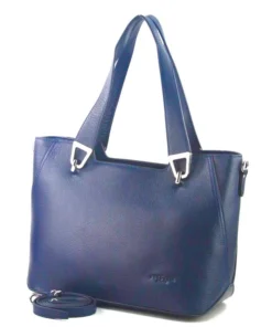 Frederic Paris Triangle Toggle Strap Tote