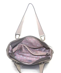 Frederic Paris Triangle Toggle Strap Tote