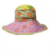 Grevi Hats Liberty Patchwork Floppy Sun Hat Bright