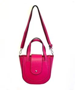 Frederic Paris Mini Tote With Flat Pocket Crossbody Bags