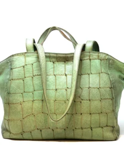 Bags VLD Two-way Tote In Embossed Croc