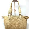VLD Woven Leather Tote