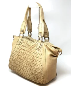 VLD Woven Leather Tote