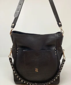 Rossi Vertical Square Tote With Chain Detail 9 Rossi Vertical Square Tote With Chain Detail