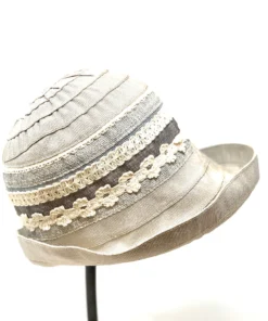 Ferruccio Vecchi Light Grey And Indigo Cloche 8 Ferruccio Vecchi Light Grey And Indigo Cloche
