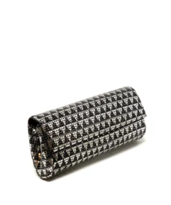 Whiting And Davis Evening Bags Deco Triangle Pyramid Mesh Clutch