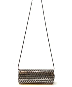 Whiting And Davis Evening Bags Deco Triangle Pyramid Mesh Clutch