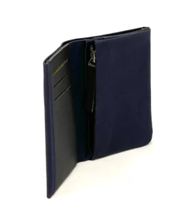 Carre Royal Wallets Navy Small Canvas Wallet