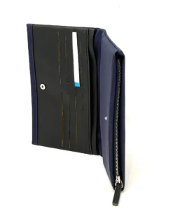 Carre Royal Navy Canvas Deluxe Passport Wallet 7 Carre Royal Navy Canvas Deluxe Passport Wallet