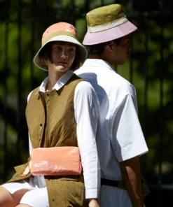 Jack Gomme Bags BLOOM Bum Bag In Coated Linen