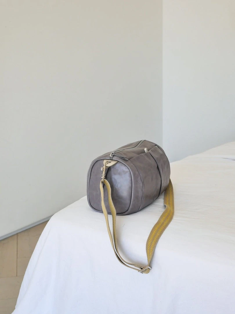 Brontibay Paris Mamamia Vintage Leather Crossbody Funghi 4 Brontibay Paris Mamamia Vintage Leather Crossbody Funghi