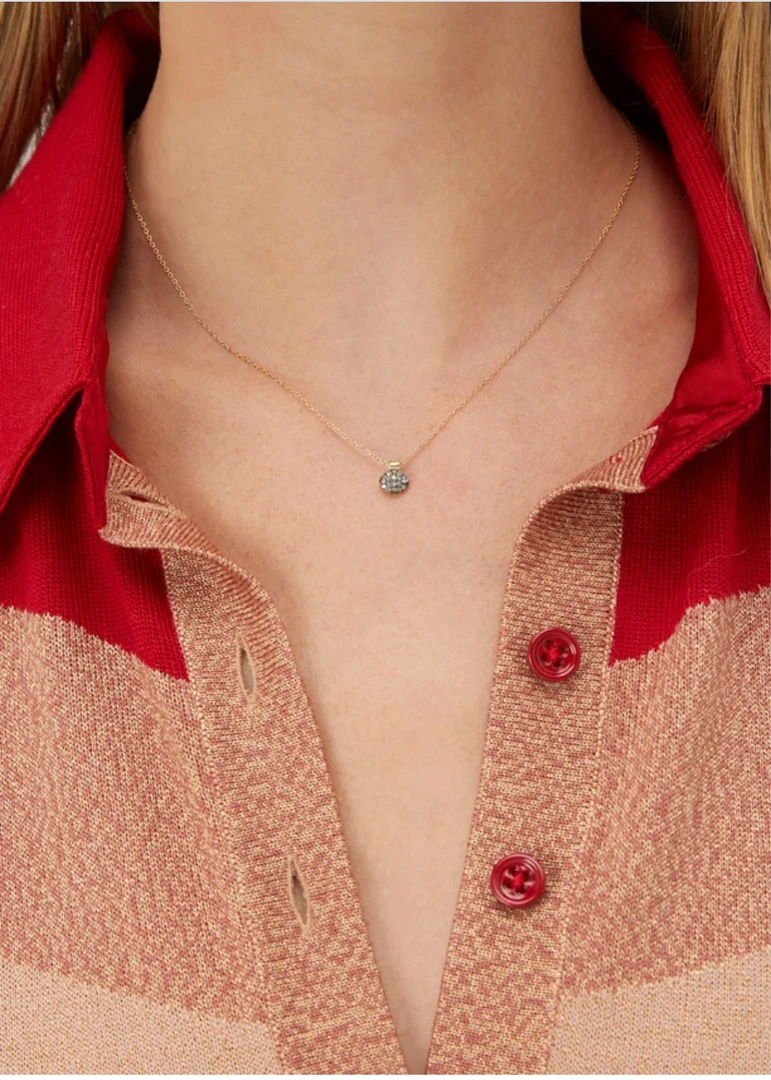 5 Octobre Arno Small Diamond Necklace 5 5 Octobre Arno Small Diamond Necklace