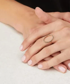 5 Octobre Glen Diamond Oval Ring Jewelry