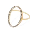 5 Octobre Glen Diamond Oval Ring Jewelry