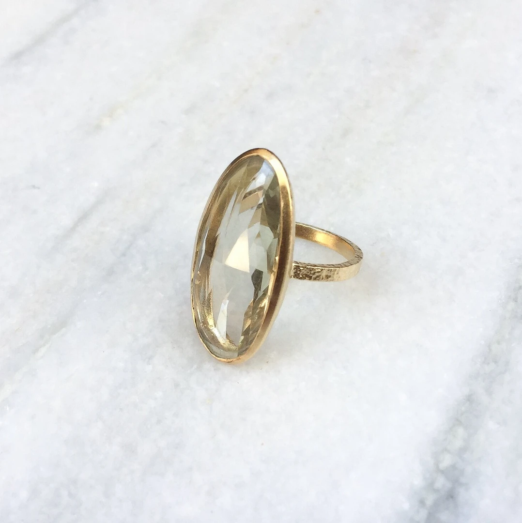 5 Octobre Ara Green Amethyst Ring Jewelry 6 5 Octobre Ara Green Amethyst Ring Jewelry