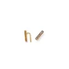 5 Octobre Jewelry Tom Diamond Stud Ear Hooks
