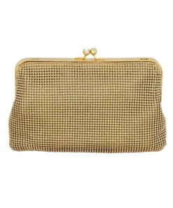 Whiting And Davis Dimple Frame Clutch Evening Bags
