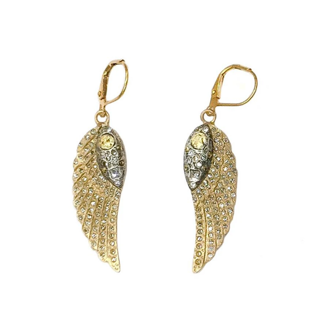 Tat2 Designs Ravenna Wing Earrings Jewelry 3 Tat2 Designs Ravenna Wing Earrings Jewelry