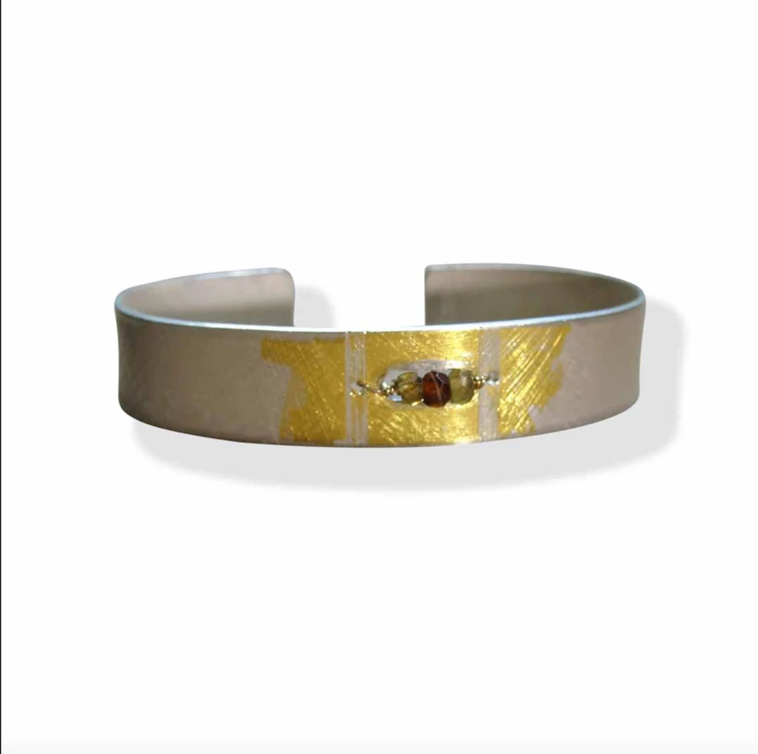 Judith Haas Andulusite Garnet Bracelet 3 Judith Haas Andulusite Garnet Bracelet