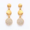Dean Davidson Jewelry Triple Drop Pave Post Earrings 1 Dean Davidson Jewelry Triple Drop Pave Post Earrings