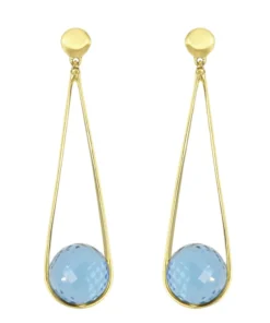Dean Davidson Jewelry Ipanema Drop Earrings Blue Topaz