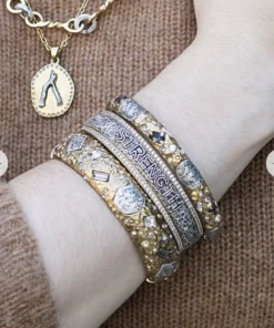 Tat2 Designs Gold Oval Empire Bracelet Jewelry 7 Tat2 Designs Gold Oval Empire Bracelet Jewelry