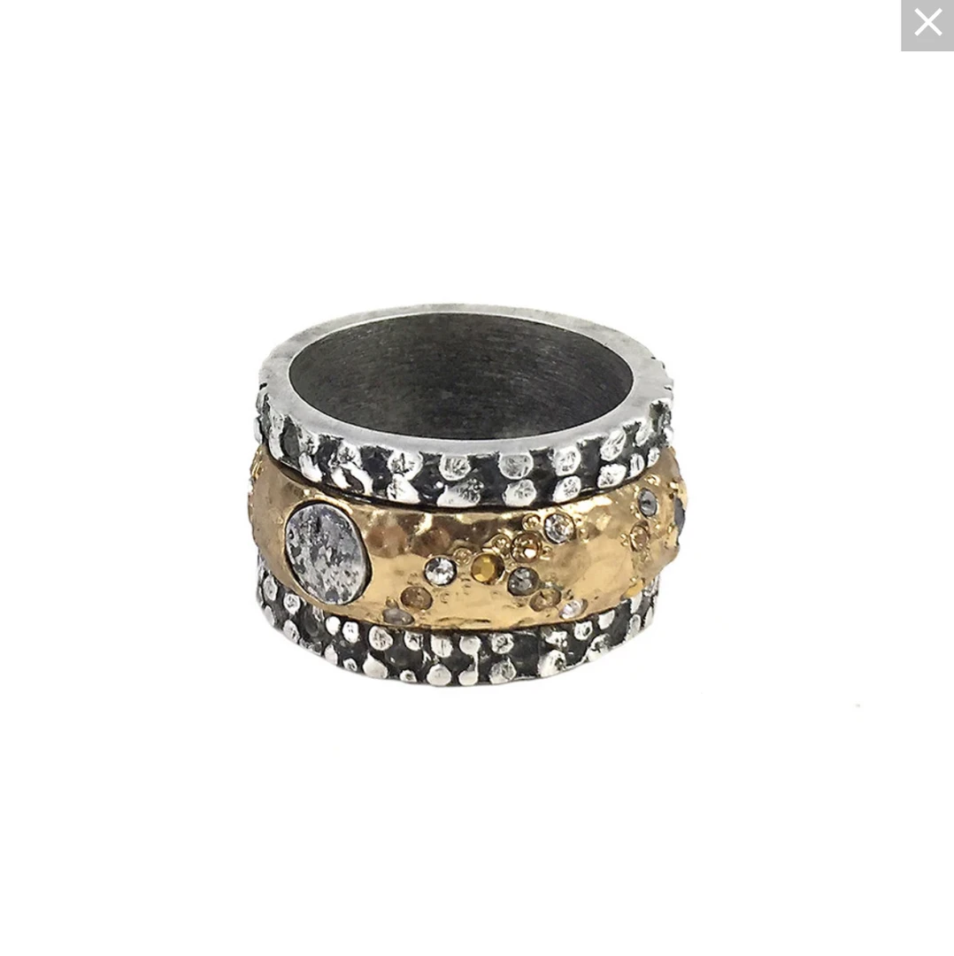 Tat2 Designs Vintage Silver Bando Ring Jewelry 3 Tat2 Designs Vintage Silver Bando Ring Jewelry