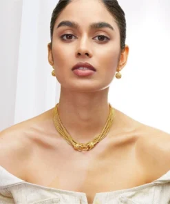 Dean Davidson Braided Orb Droplet Earrings Jewelry