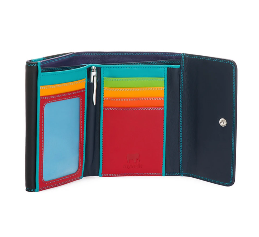 Mywalit Wallets Double Flap Wallet Black Pace 3 Mywalit Wallets Double Flap Wallet Black Pace