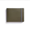 Carre Royal Wallets Olive Minimalist Wallet With Coin Pocket