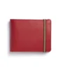 Carre Royal Wallets Red Minimalist Wallet With Coin Pocket 2 Carre Royal Wallets Red Minimalist Wallet With Coin Pocket