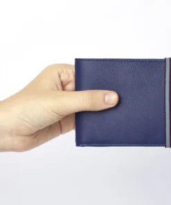 Carre Royal Navy Minimalist Wallet With Coin Pocket Wallets