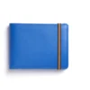 Carre Royal Wallets Bright Blue Minimalist Wallet With Coin Pocket