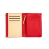 Carre Royal Red Small Canvas Wallet Wallets