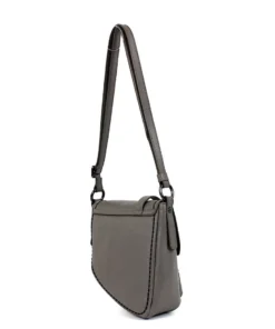 Plinio Visona Michela Asymmetric Saddlebag Style Crossbody