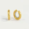 Dean Davidson Crescent Hinged Huge Hoops Jewelry
