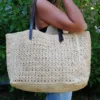 Raba Madagascar DIA Large Raffia Tote