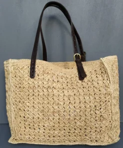 Raba Madagascar DIA Large Raffia Tote