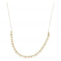5 Octobre Jewelry Bia Gold Fringe Necklace