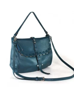 Bags Rehard Coin Stud Flapover Hobo Deep Teal