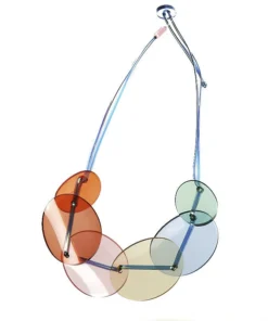 Made In France Jewelry Petal Necklace Arty