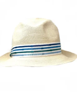 Hats And Dreams H+D Light Flexible Paper Fedora With Grosgrain Ribbon