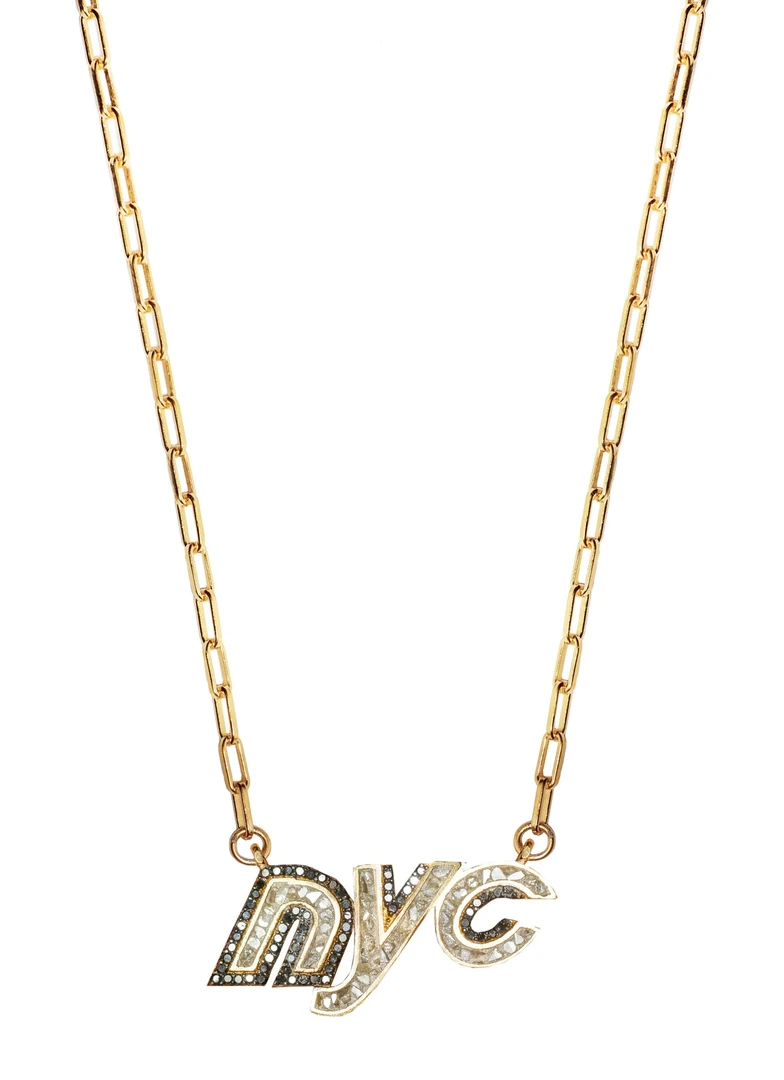 Shana Gulati Jewelry NYC Pendant Black Diamond 3 Shana Gulati Jewelry NYC Pendant Black Diamond