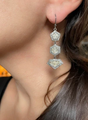 Shana Gulati Arad Earrings Oxidized Silver 4 Shana Gulati Arad Earrings Oxidized Silver