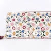 Made In Japan Wallets Scrolling Flower Long Zip Around Wallet